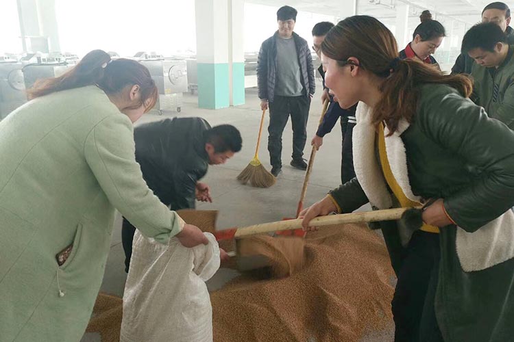 客戶試機(jī)多功能炒貨機(jī).jpg 客戶試機(jī)多功能炒貨機(jī).jpg
